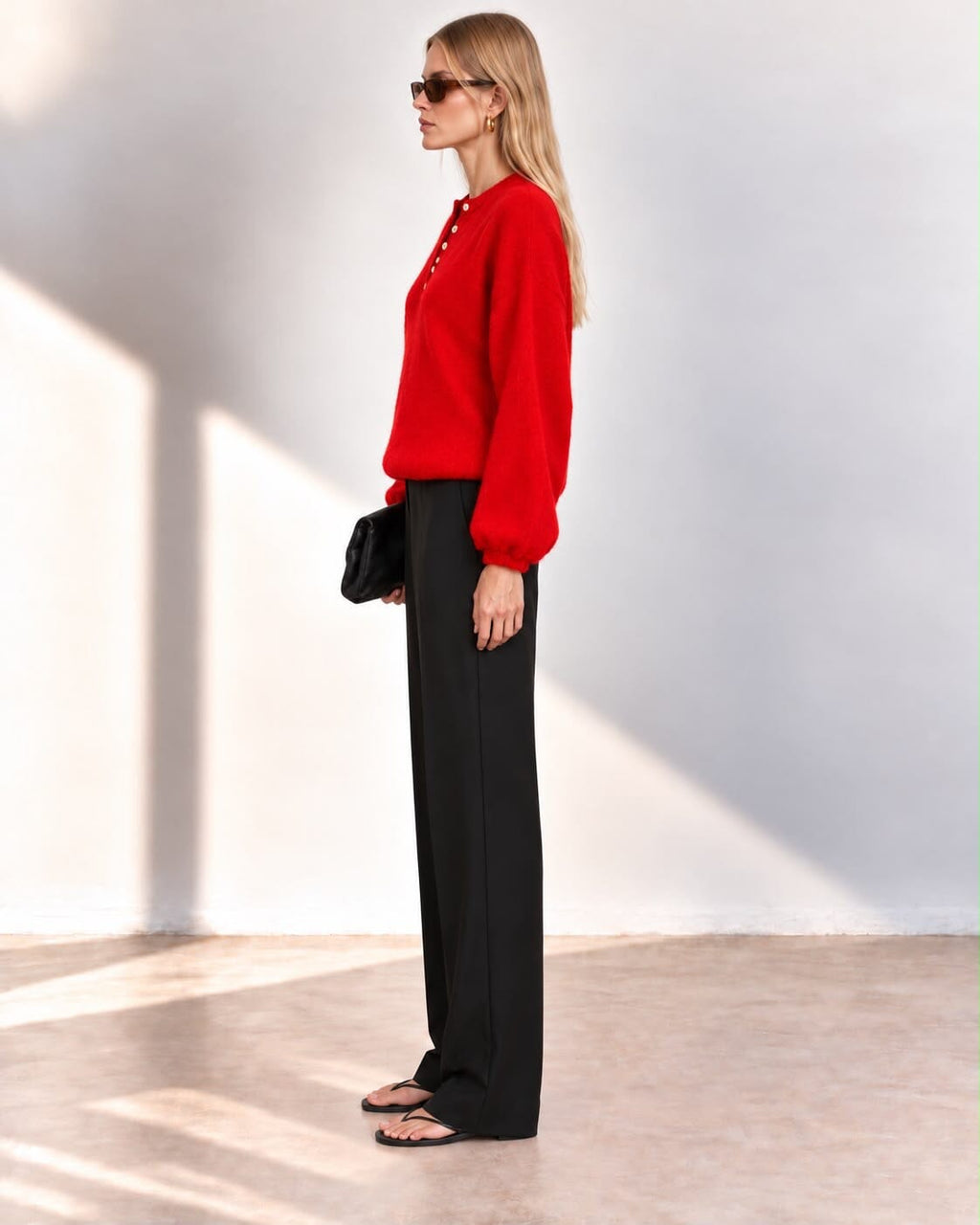 THE AMELIE KNIT - RED Knitwear Gigi Lu 