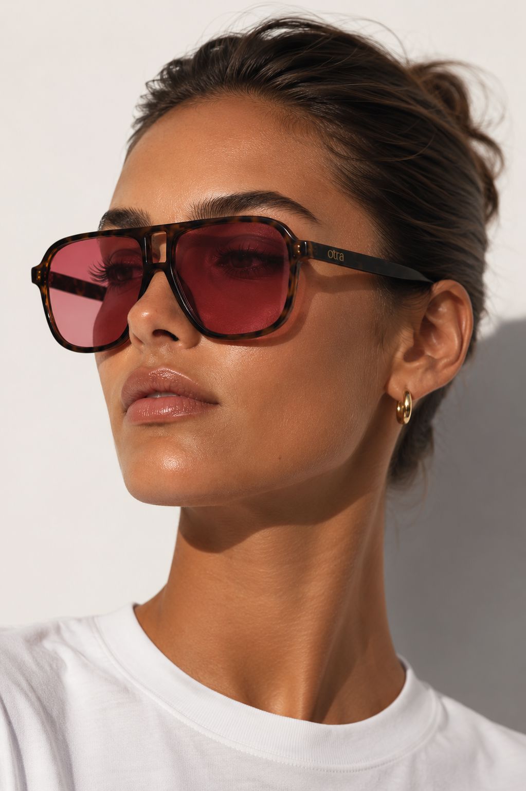 RIVIERA AVIATOR SUNGLASSES - TORT/PINK Coats & Blazers Avril Vin 