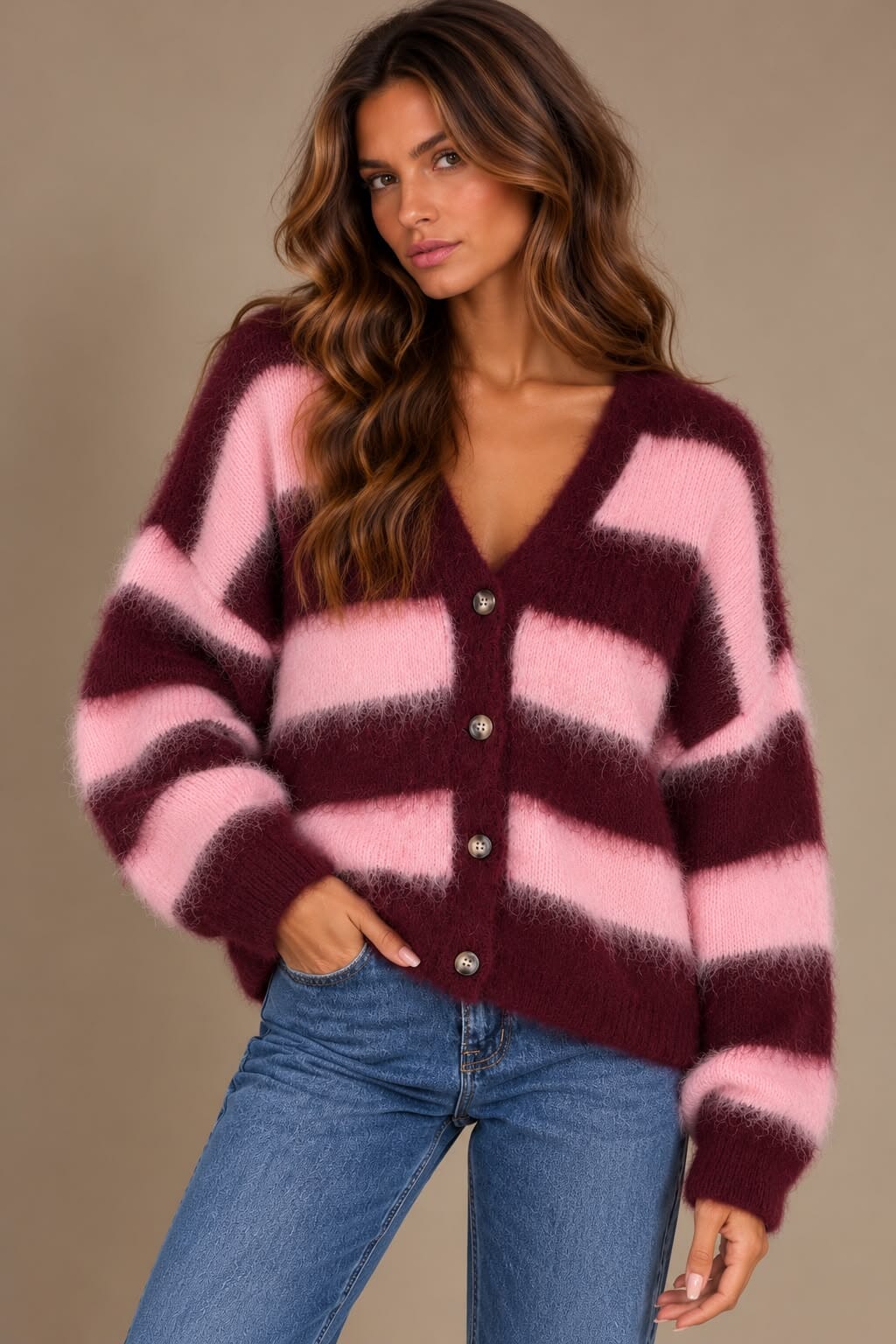 THE AMELIE MOHAIR CARDIGAN Knitwear Nias 
